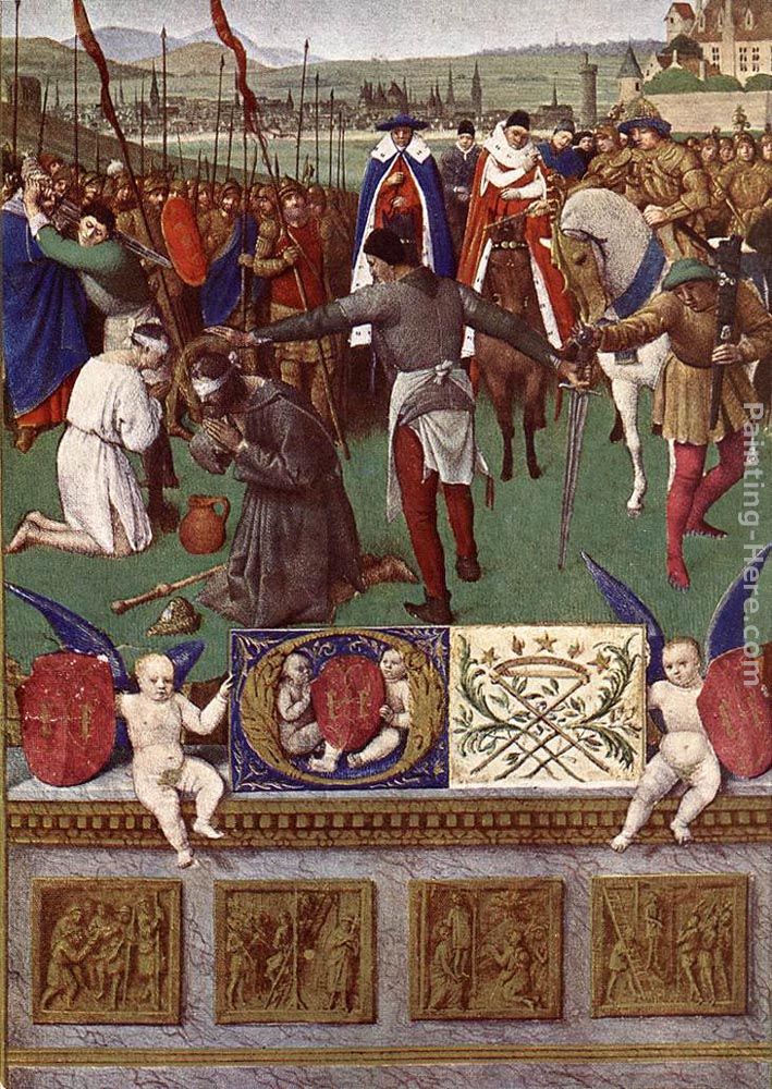 The Martyrdom of St James the Great painting - Jean Fouquet The Martyrdom of St James the Great art painting